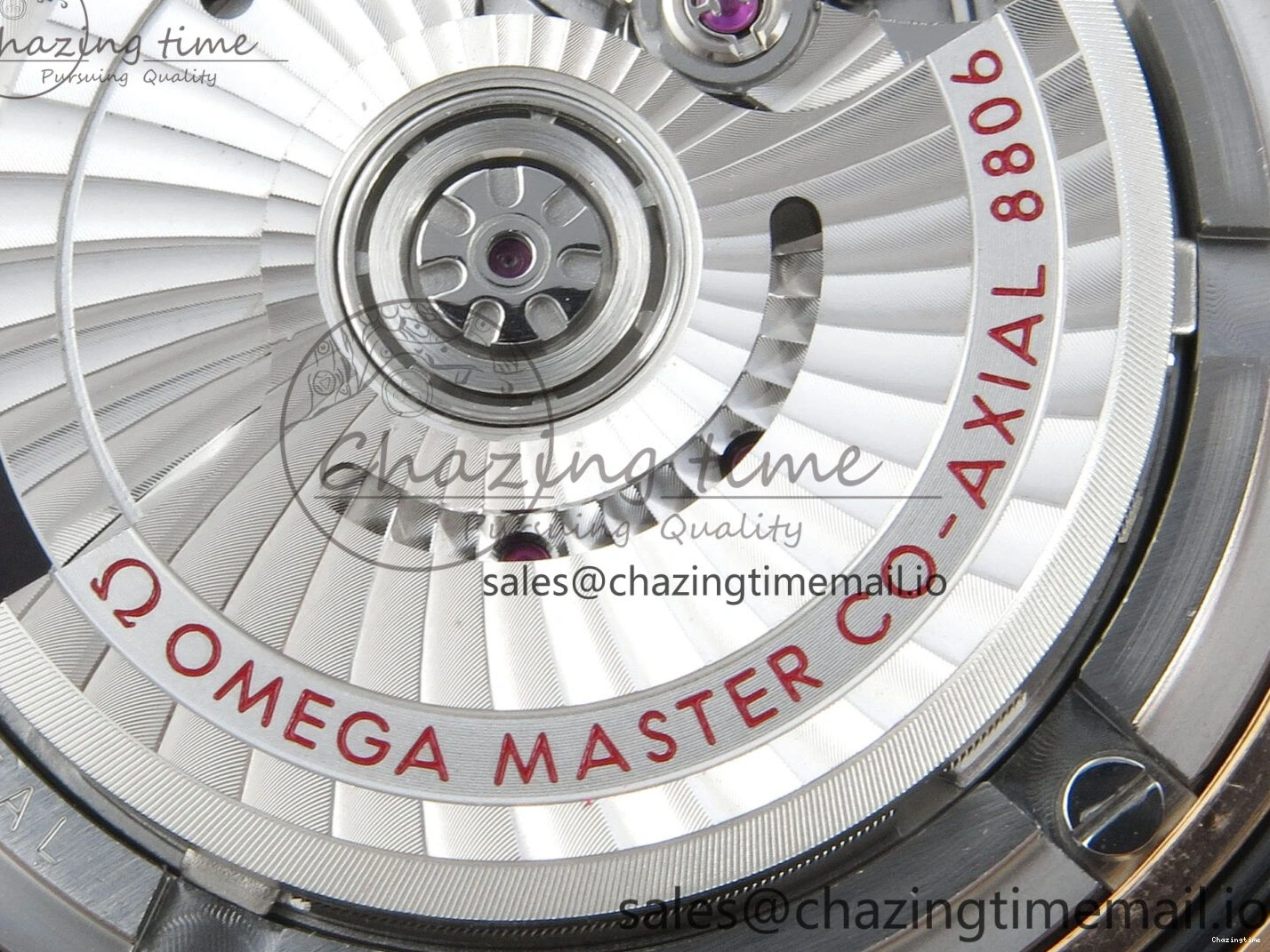 0322 Stylish Seamaster 300M Diver Rose Gold VSF 1:1 Best Edition Black Dial on Mesh Bracelet A 7662